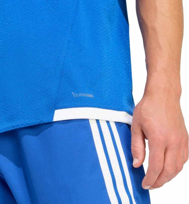 Fanellë futbolli për meshkuj adidas, kaltër e bardhë
