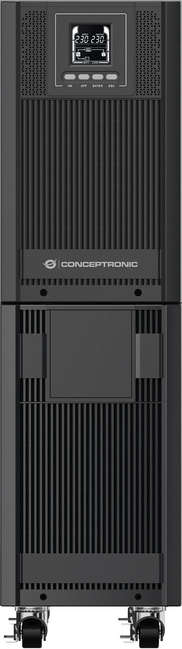UPS Conceptronic ZEUS52E6K, 6000VA 5400W, Online Tower, valë sinusoidale, i zi