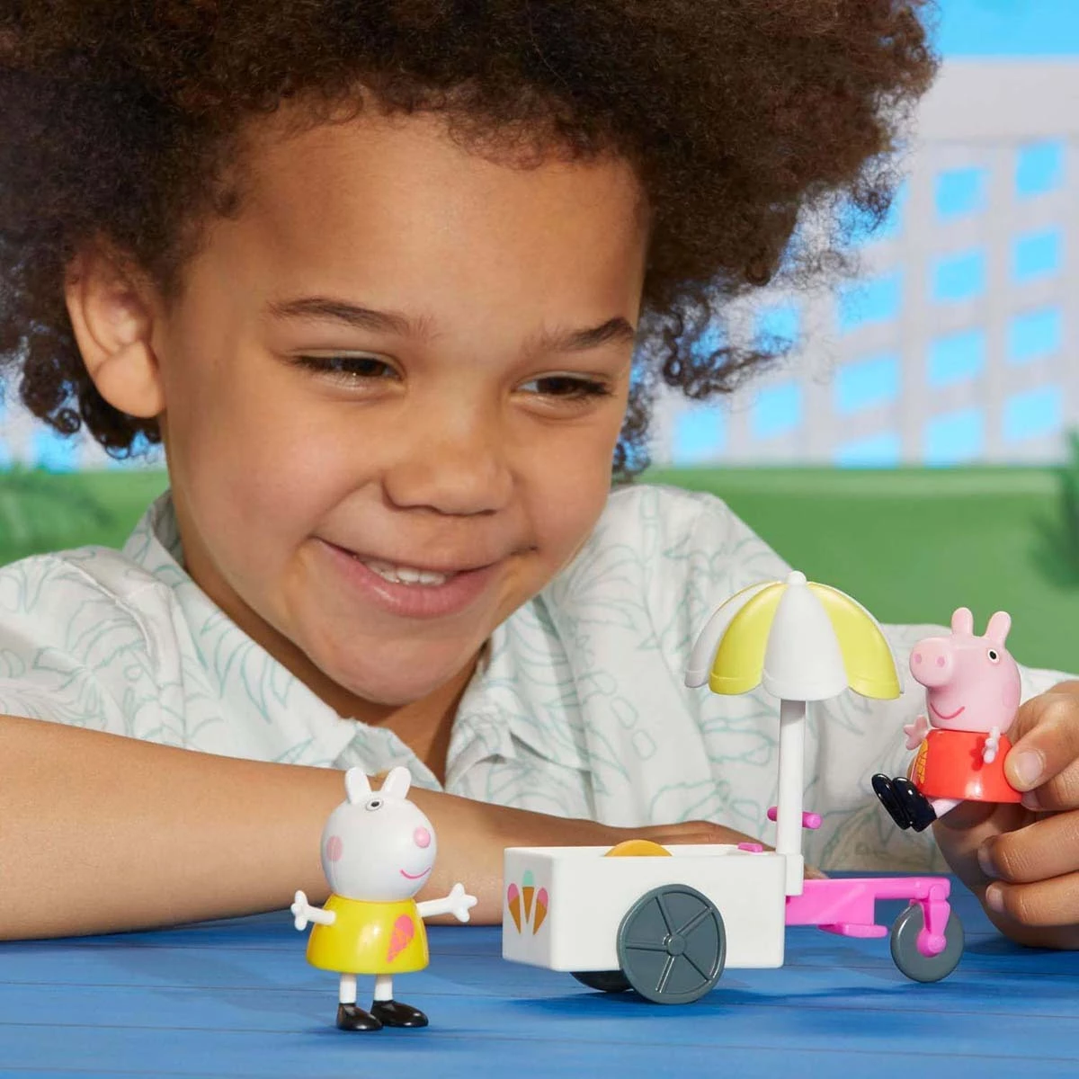 Lodër Peppa Pig Peppa's Ice Cream Cart