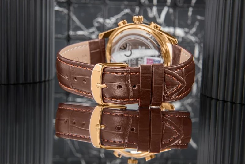 Orë dore për meshkuj Skmei, kafe