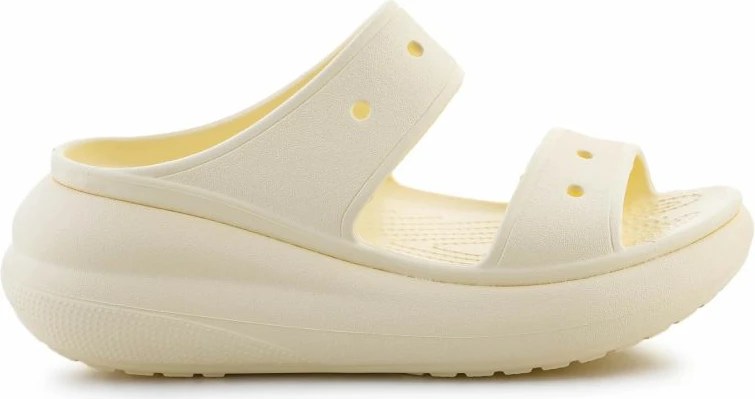 Sandale platformë Crocs, buttercream