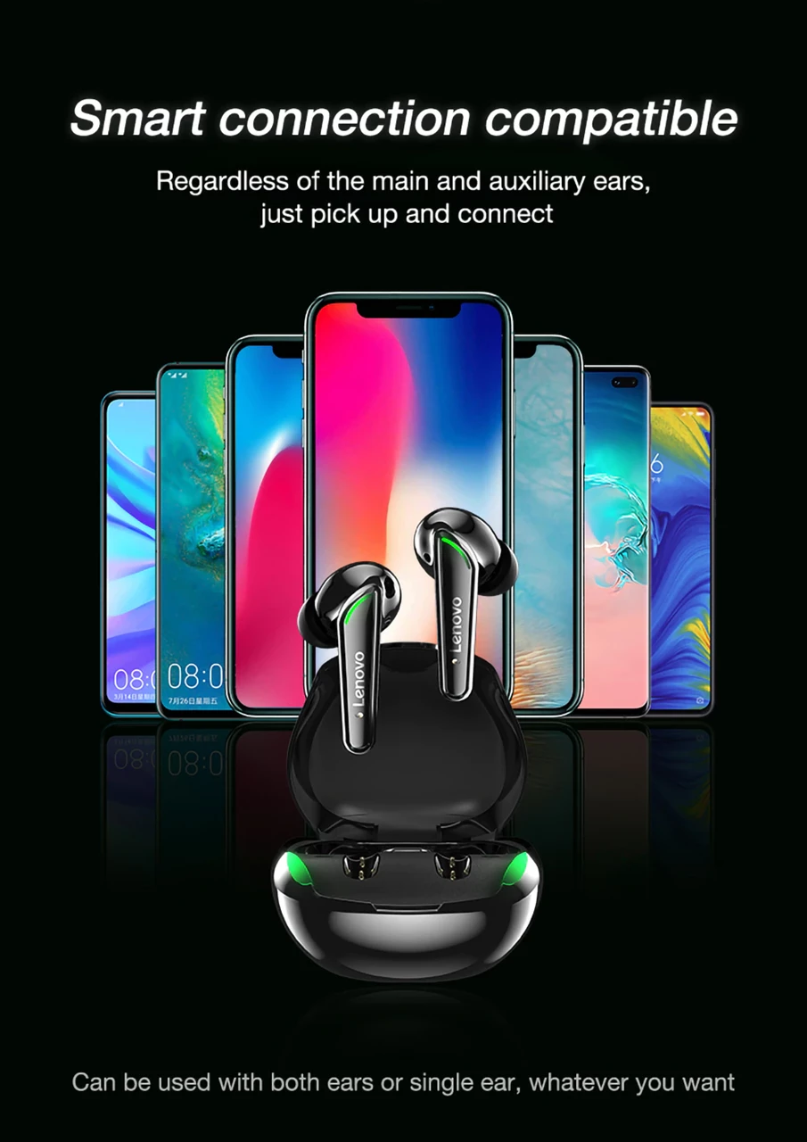 Dëgjuese Lenovo Live Pods XT92, të zeza