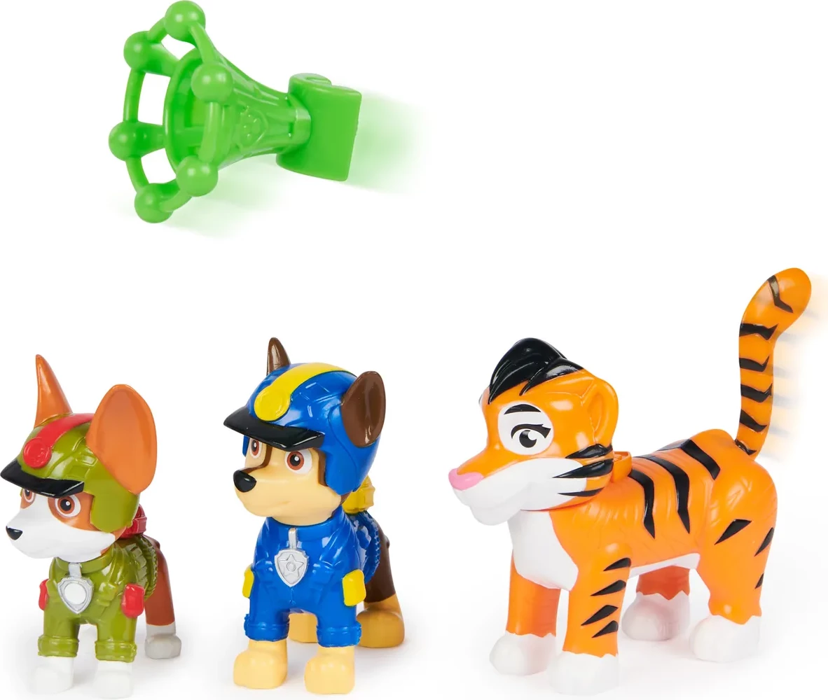 Set lodër Paw Patrol Jungle Pups Chase, Tracker & Tiger Figures