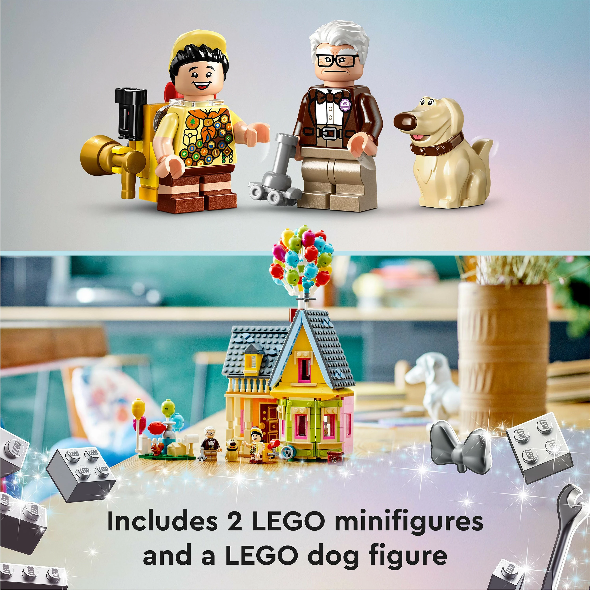 Set ndërtimi LEGO Disney 43217 Up House, 598 copë, shumëngjyrësh