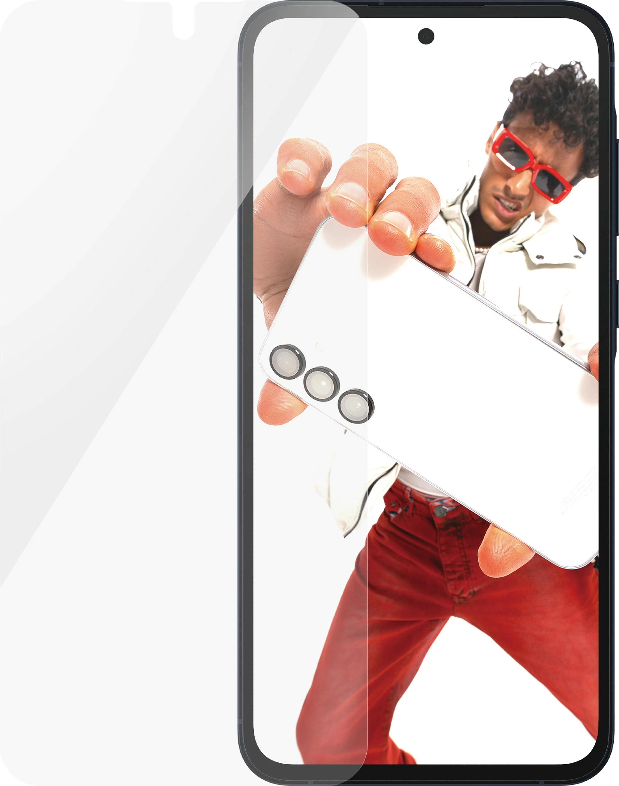 Mbrojtës ekrani PanzerGlass SAFE, për Samsung Galaxy A54 5G, Ultra-Wide Fit, 50 copë, transparent