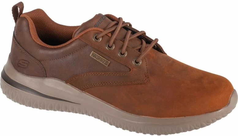 Këpucë Skechers lifestyle, kafe