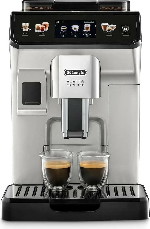 Aparat kafeje DeLonghi Eletta Explore ECAM 450.55.S, ngjyrë argjendi