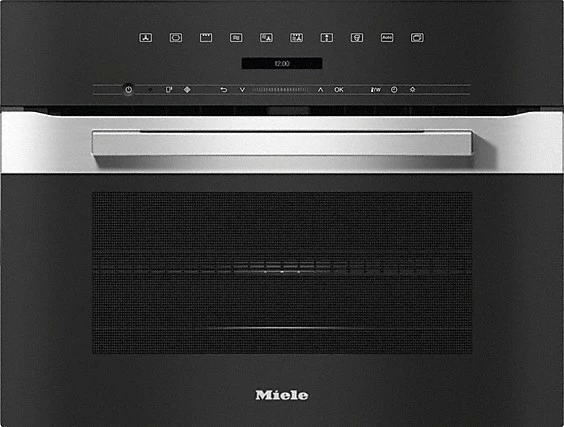 Furrë e integrume me mikrovalë Miele H 7240 BM 43 L Wi‑Fi Grill Inox