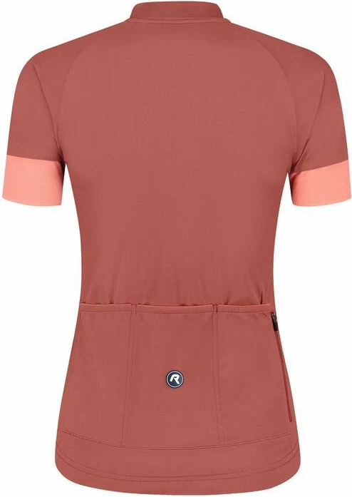 Maicë sportive Rogelli për femra, e kuqe-korale