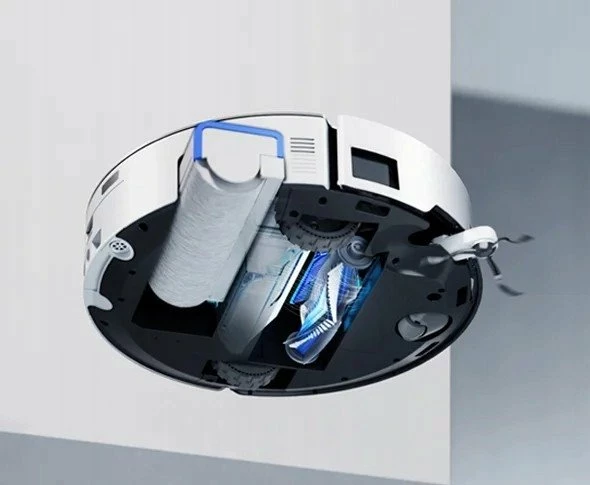 Fshesë robotike Ecovacs Deebot X8 Omni, 18000 Pa, OZMO Roller, stacion OMNI, e bardhë
