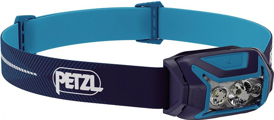 Llambë koke Petzl ACTIK CORE, 625 lm, IPX4, bateri e rikarikueshme USB, e kaltër
