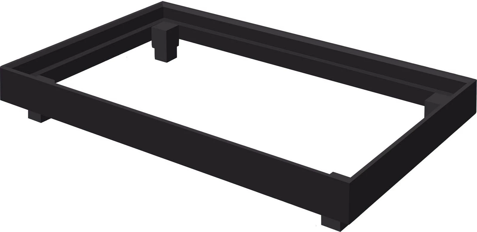 kornizë overlay buffet, Fine Dine Madeira, GN 1/1, dru, e zezë