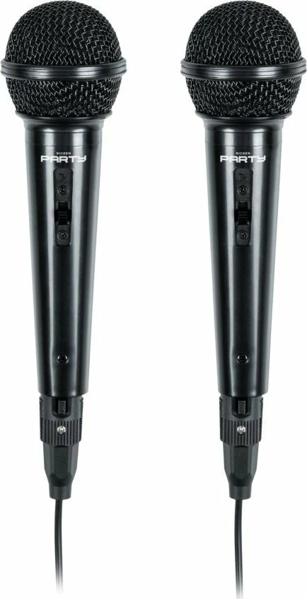Altoparlant Bluetooth BigBen Party Tower XL Karaoke 600W me 2 mikrofonë, LED, i zi