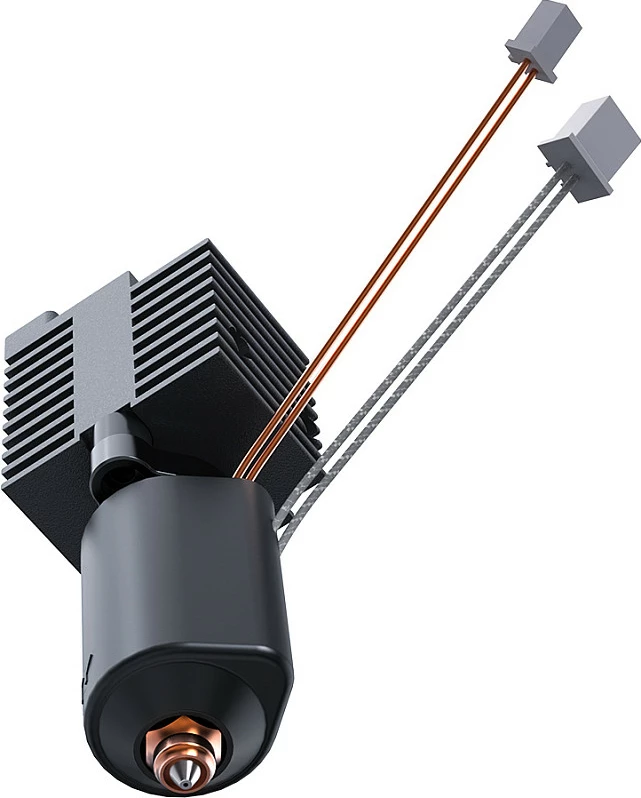 Bllok ngrohës Creality 4001030157 për printer 3D K2, grykë 0.4 mm, 70 W, i zi