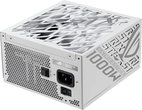 Furnizues energjie (PSU) ASUS ROG Strix 1000W 80 Plus Platinum, fully modular, ATX 3.1, PCIe 5.0 (12VHPWR), i bardhë