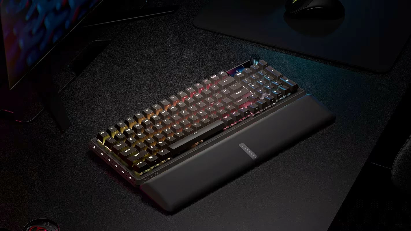 Tastierë gaming Corsair VANGUARD 96, mekanike, wireless/USB-C, RGB, 96%, e zezë