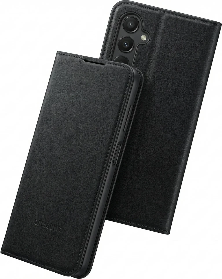 Mbështjellës flip Samsung Mobeen për Galaxy A17 5G, i zi