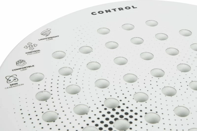 Raketë padeli Virtufit, e bardhë dhe e zezë