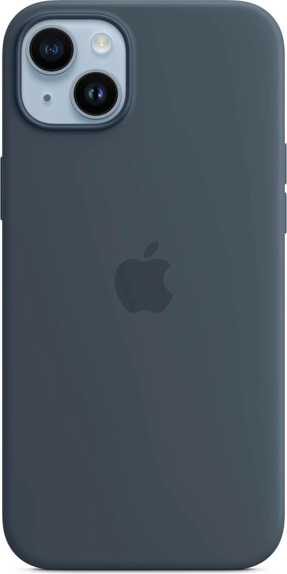 Mbështjellës silikon Apple iPhone 14 Plus, MagSafe, 6.7", storm blue