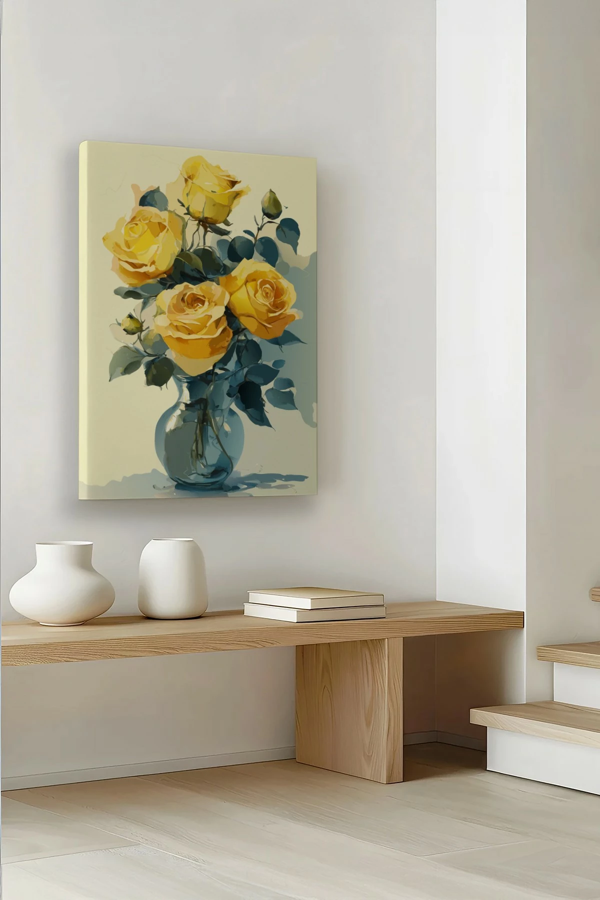 Pikturë dekorative në kanavacë Wallity, Ersysb007, shumëngjyrëshe, 70x100cm