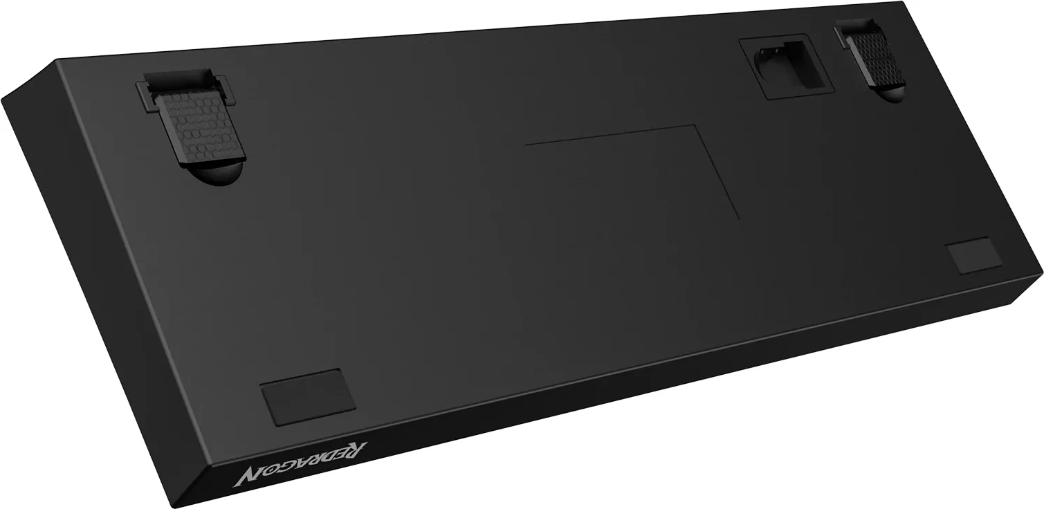 Tastierë mekanike Redragon Castor K631RGB Pro 65% (68 taste), Outemu Red, RGB, USB-C/2.4GHz/Bluetooth