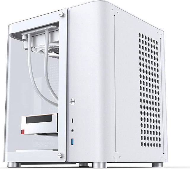 Kasë Jonsbo TK-1 2.0, Micro-ATX, tempered glass, e bardhë