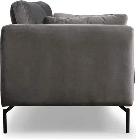 Divan treshe Atelier del Sofa, Sino 3 vendësh, ngjyrë gri