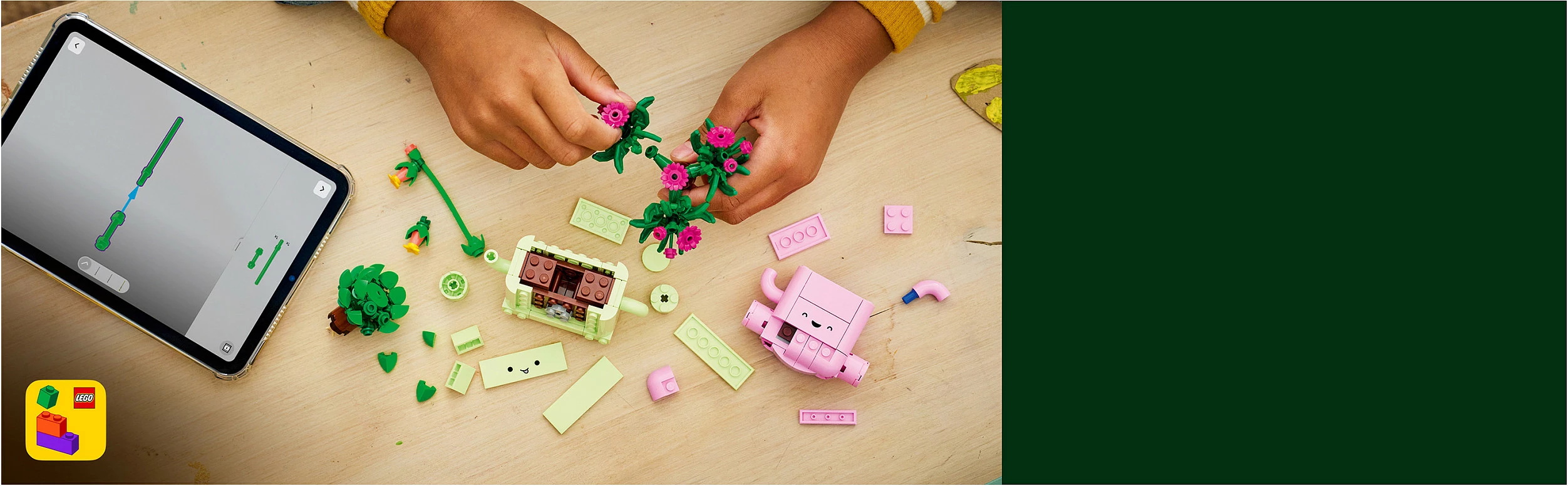 Set LEGO Botanicals Rocking Plants 11506, 253 copë, multikolor