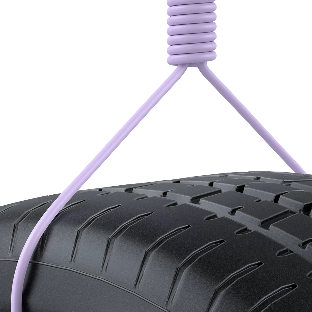 Kabllo USB-C në USB-C Joyroom Multi-Color Series A14, 1.2m, 100W, Vjollcë