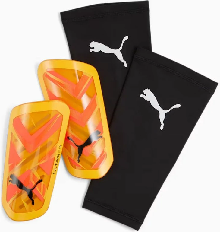 Mbrojtëse për shin Puma Ultra Flex Sleeve për meshkuj, portokalli