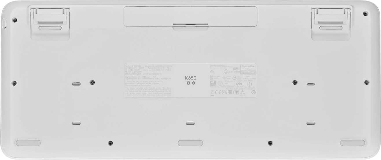 Tastierë Logitech SIGNATURE K650, Wireless, Bluetooth, Membranë, QWERTZ, Bardhë