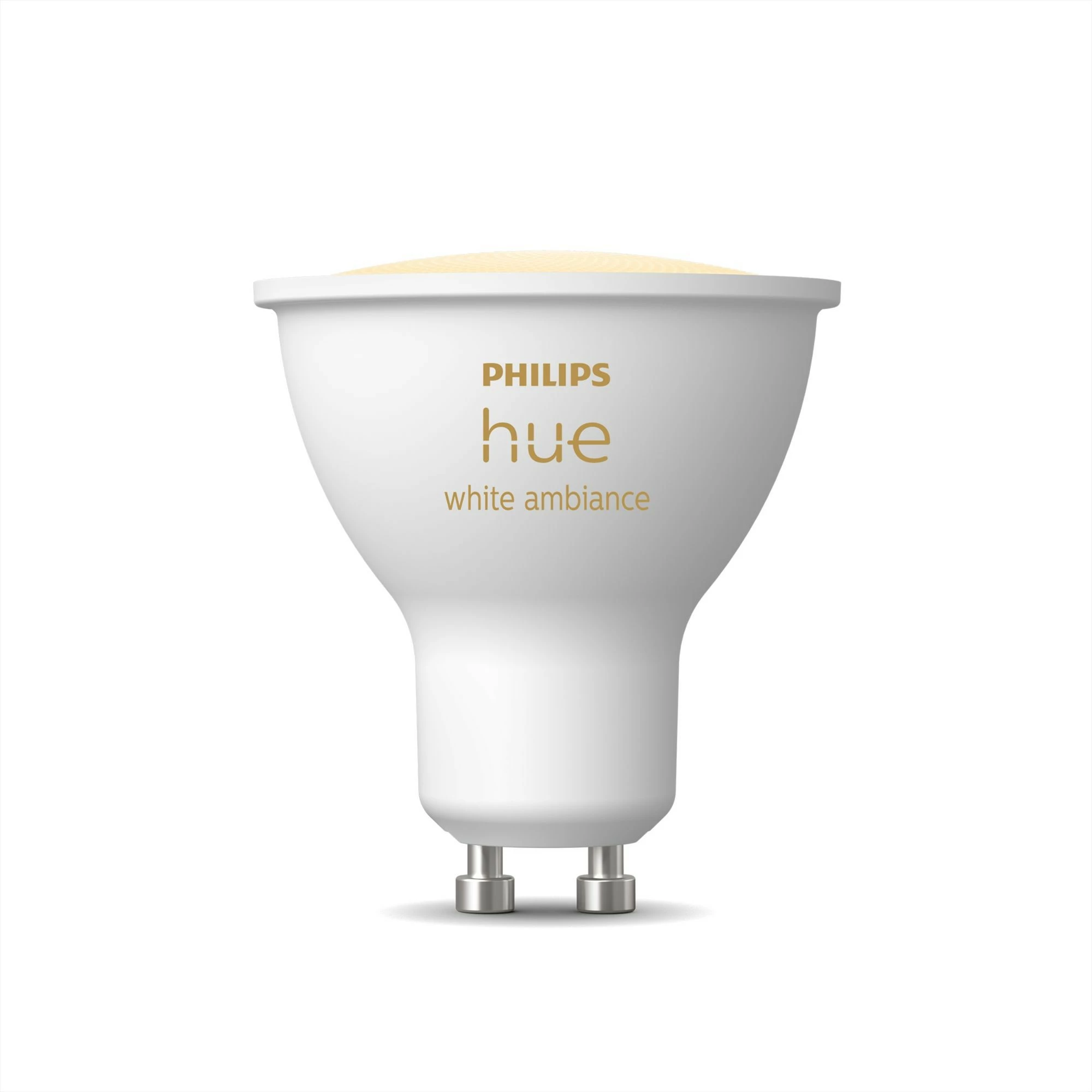 Spot i mençur Philips Hue White Ambience GU10, Bluetooth/Zigbee, i bardhë