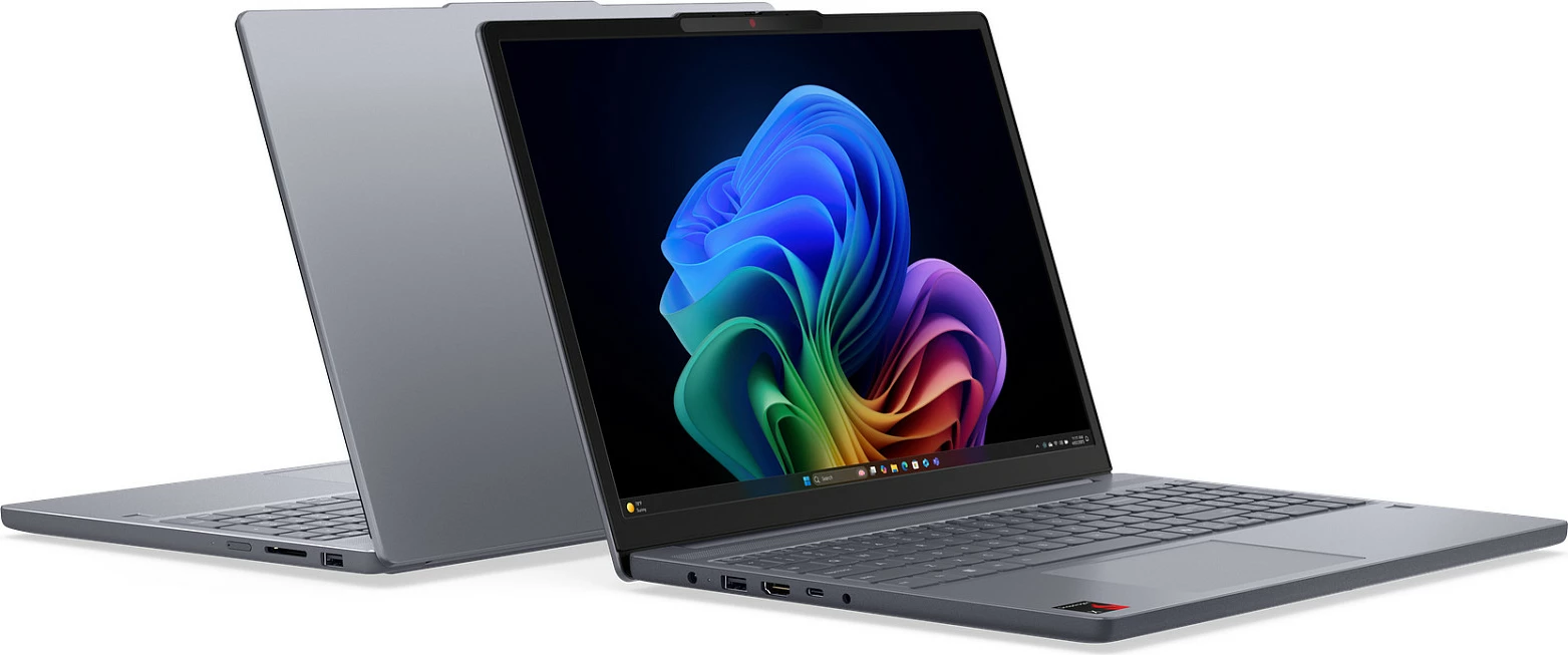 Laptop Lenovo IdeaPad Slim 3 Snapdragon X1-26-100, 16GB RAM Memorje, 1TB SSD, 15.3" WUXGA, Windows 11 Home, Luna Grey