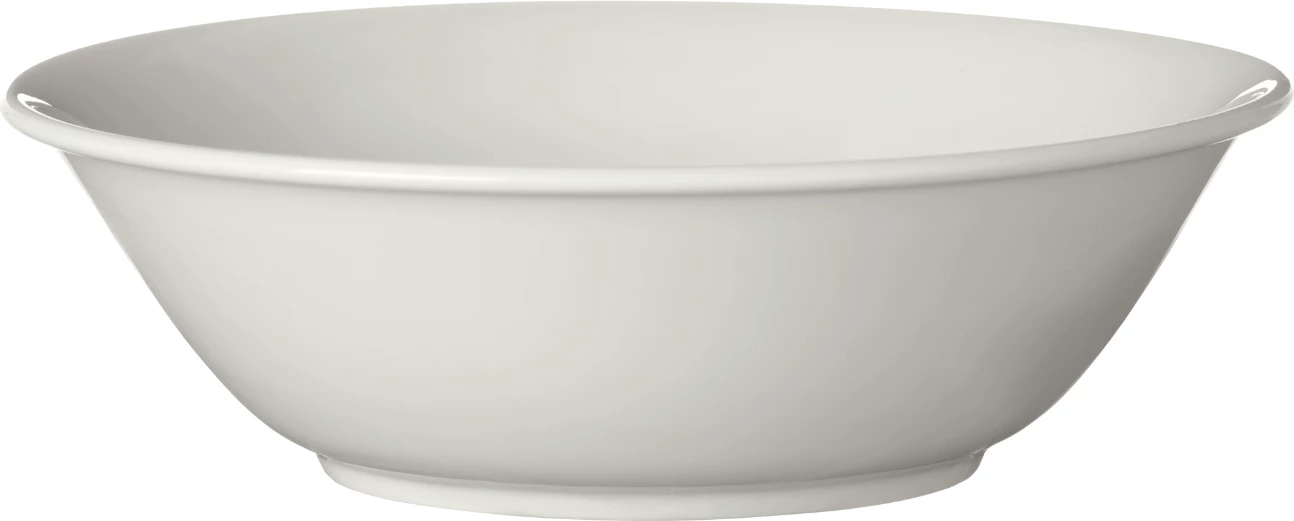 Tas buffet Fine Dine Pure Crema 1350 ml Ø230 mm, krem, set 4 copë