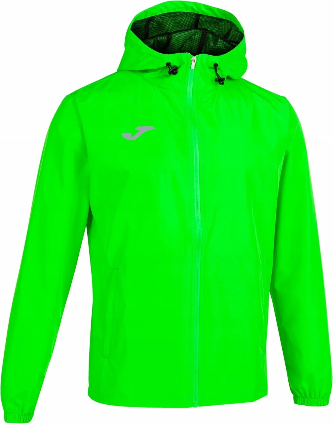 Xhaketë shiu Joma Elite VII 102235-020, madhësia S, me kapuç, kundër ujit dhe erës, e gjelbër fluoro