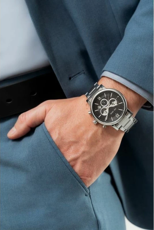 Orë dore për meshkuj Paul Lorens, argjend