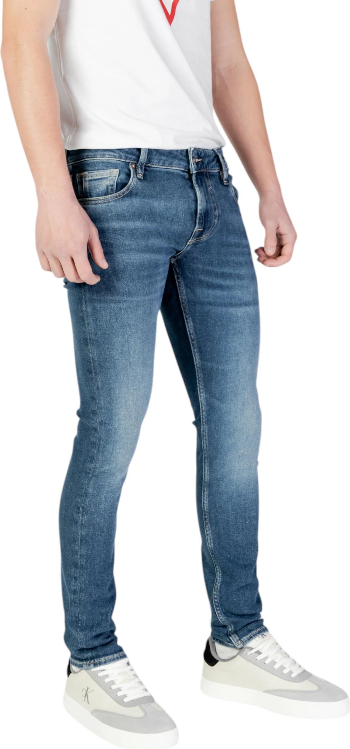 Xhinse skinny për meshkuj Guess Miami M2YAN1 D4Q42, denim i errët [Madhësia: W33 L32]