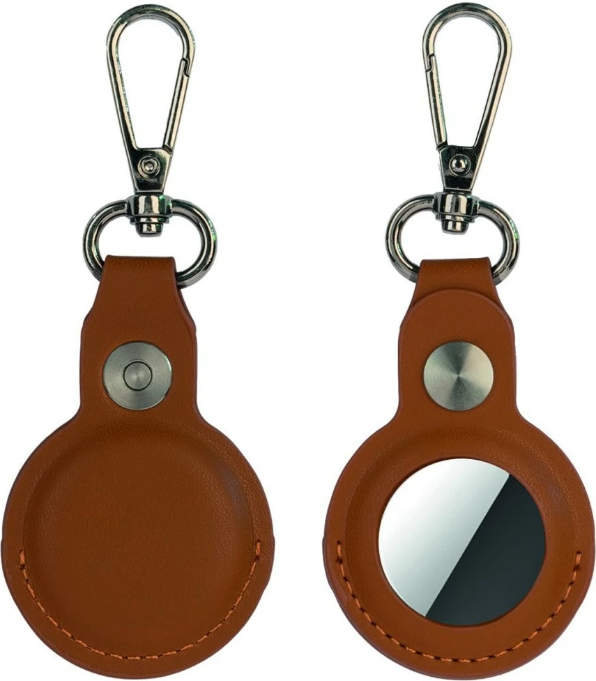 Mbështjellës AirTag 4smarts, 4 copë, lëkurë sintetike, ngjyra të përziera