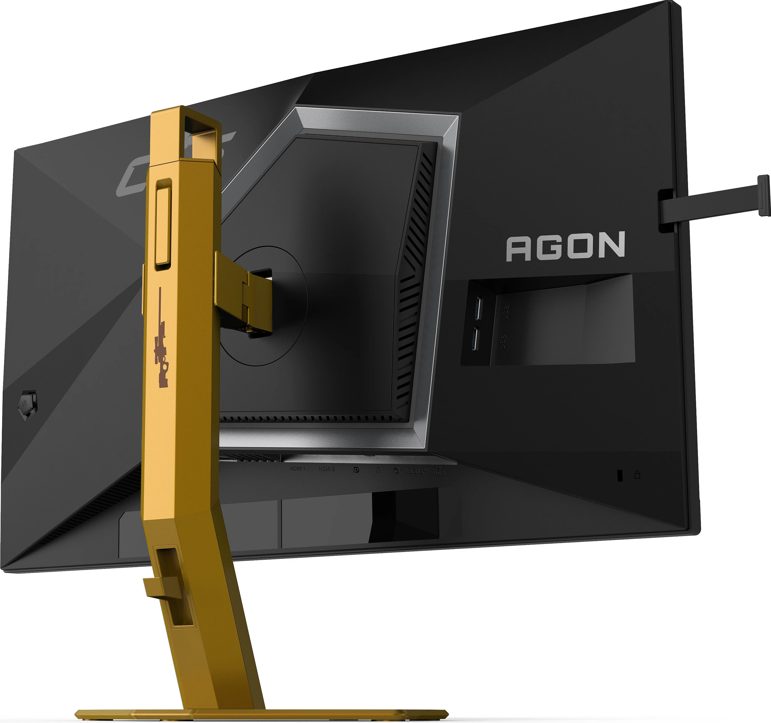 Monitor gaming AOC AGON Pro CS24A, 24.1", Full HD, 610Hz, 0.5ms, G-SYNC, HDR400, HDMI 2.1/DP 1.4, zi-kuqe-portokalli