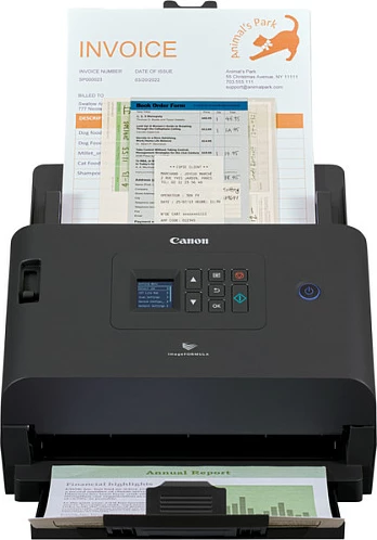 Skaner Canon imageFORMULA DR-S250N, A4, duplex, 600x600 DPI, Ethernet/USB, i zi