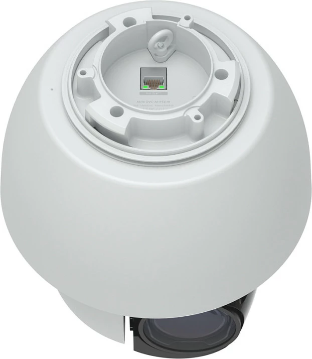 Kamerë sigurie IP Ubiquiti AI PTZ Industrial, 4K, PTZ 360°, PoE++, 22x zoom, e bardhë