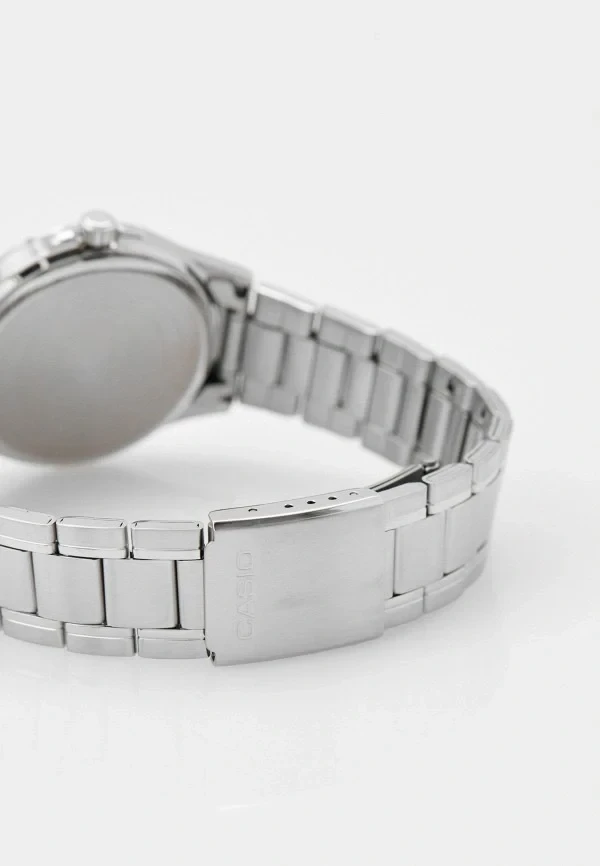 Orë dore Casio MTP-1381D-3AV, e argjendtë/gjelbër
