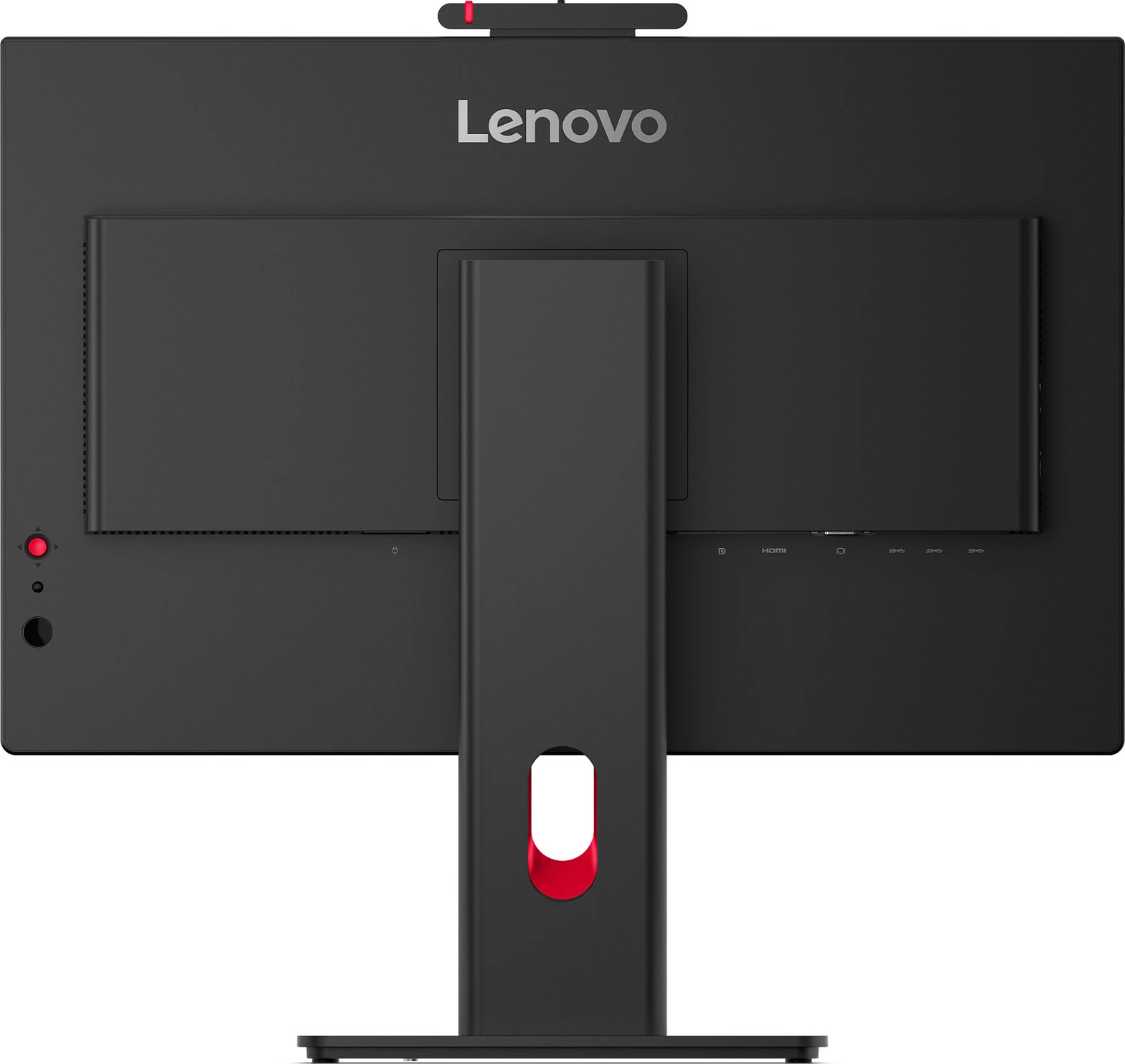 Monitor Lenovo ThinkVision T27QD-4v, 27", QHD 2560x1440, HDMI/DP/USB-C Dock, kamerë/mikrofon/altoparlantë, Eclipse Black