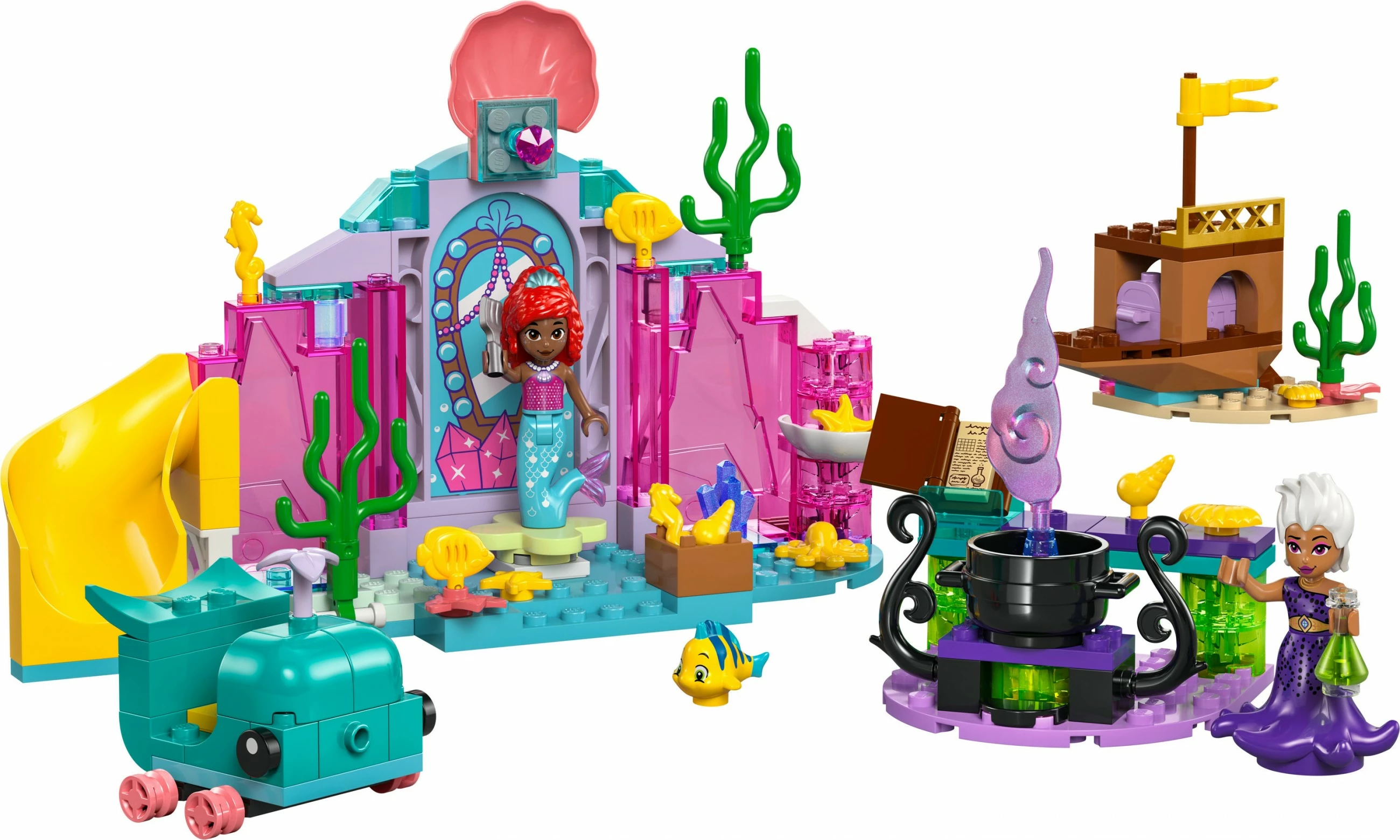 Set ndërtimi LEGO Disney 43254 Arielles Kristallhhle, shumëngjyrësh
