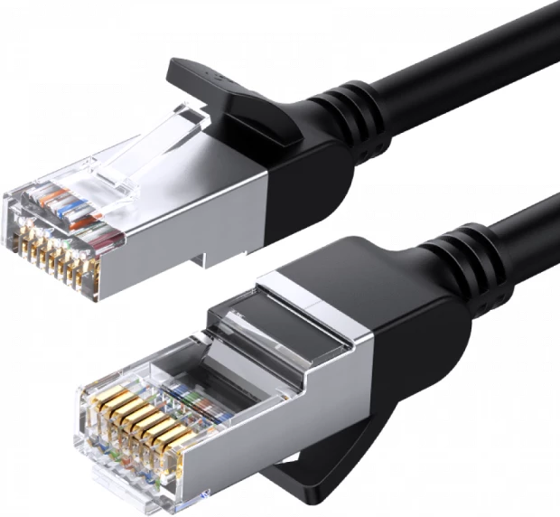 Kabllo rrjeti UGREEN 50196 Cat6 UTP LAN RJ45 10 m, e zezë