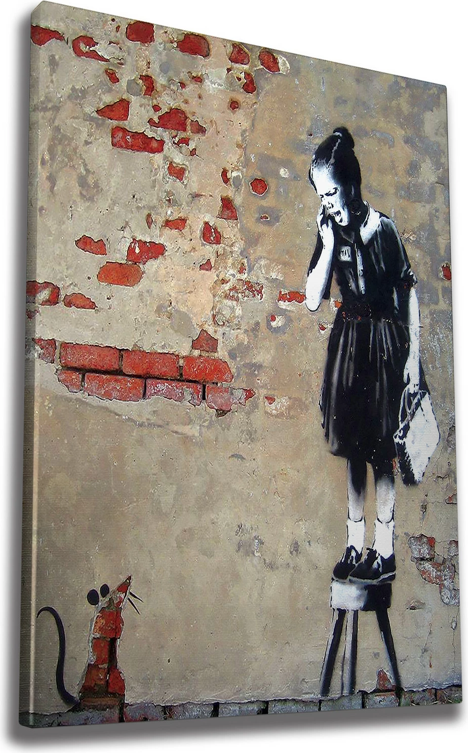 Pikturë dekorative në kanavacë, Banksy, shumëngjyrëshe, WY23, 50x70cm