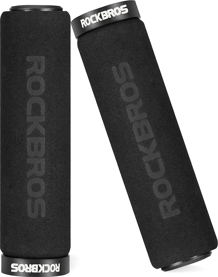 Doreza timoni për biçikletë Rockbros BT1001BKBK, sfungjer, e zezë