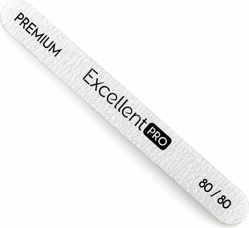 Limer për thonj Excellent PRO Premium Zebra File NF33 80/80 për femra, 1 copë