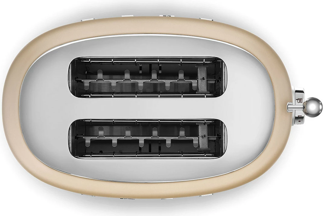 Tostues SMEG TSF01CHMEU, 2 feta, 950W, gold