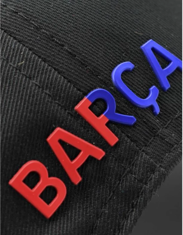 Kapelë për fëmijë Yakimasport FC Barcelona, e zezë